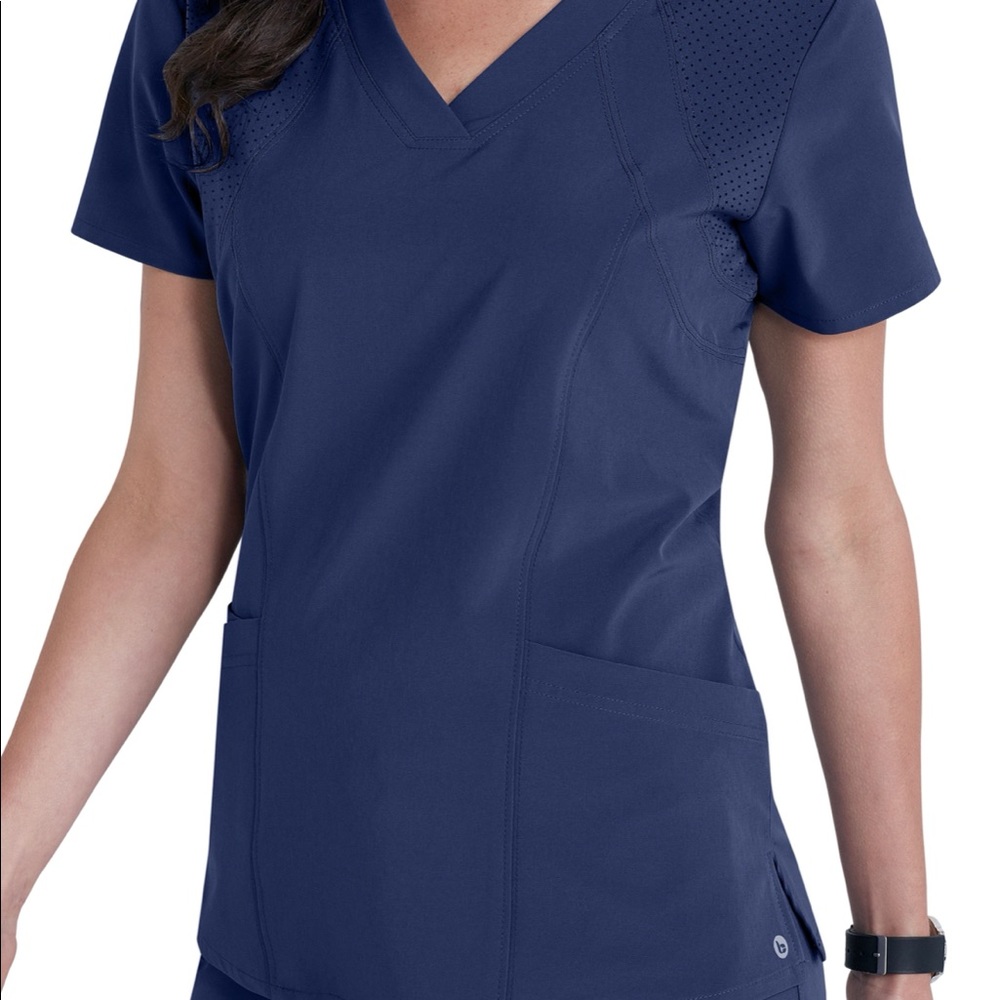 New Barco Navy Scrub Top